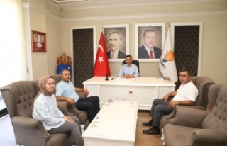 Muhtarlardan Başkan Toklu’ya ziyaret