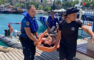 Şelale yanında serinlemek isterken falezlerden aşağı...