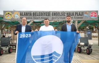 Alanya Belediyesi'nde 'Mavi' gurur