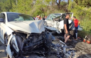 Alanya'da feci kaza; 1 ölü var