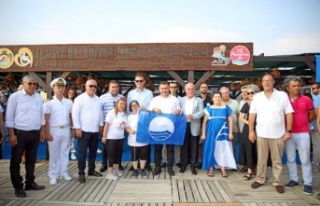 Alanya Mavi Bayrak törenine ev sahipliği yaptı