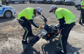 Alanya’da motosikletini çalan kişiyi hastanelik...