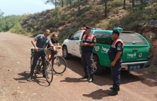 Antalya'da jandarmadan ormanlık alanlara girenlere...