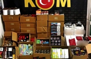 Antalya’da 600 kilogram nargile tütünü ele geçirildi