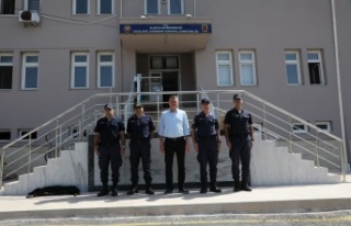 Kaymakam Ürkmezer Güzelbağ Jandarma Karakolu'nu...
