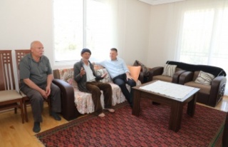 Kaymakam Ürkmezer Güzelbağ Mahallesi'ni ziyaret...