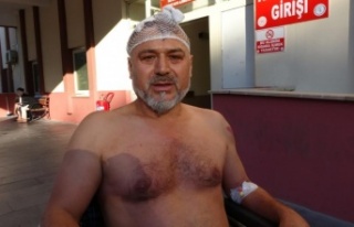 Sopalarla iş yerini basıp terziyi öldüresiye dövdüler