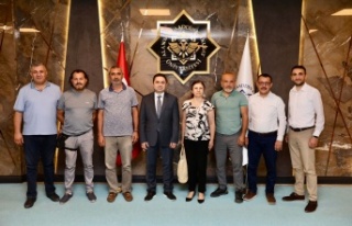 AGC'den Rektör Türkdoğan'a ziyaret