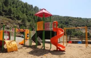 Alanya Belediyesi çocukların yüzünü güldürmeye...