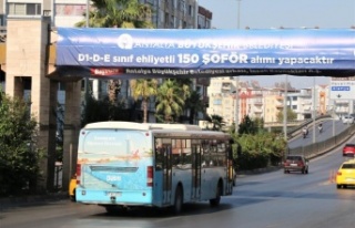 Antalya'da şoförsüz kalan toplu taşıma araçlarına...