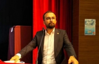CHP Gazipaşa İlçe kongresinde Oğuz İlçe Başkanı...