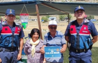 Jandarma şenlikte “kadına şiddette” dikkat...