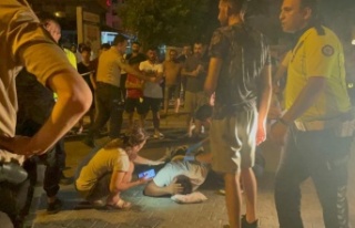 Kamyonet ile motosiklet çarpıştı: 1 yaralı