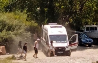 Serinlemek için ırmağa giren şahıs hayatını...