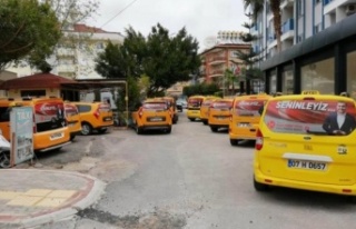 Ticari taksi sürücülerine yönelik trafik ve taksimetre...