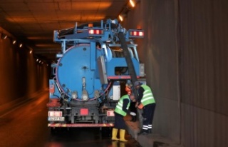 ASAT ekipleri yağmur suyu hattı temizliğine başladı