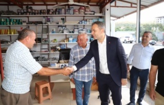 Başkan Tavlı istişare toplantılarını sürdürüyor