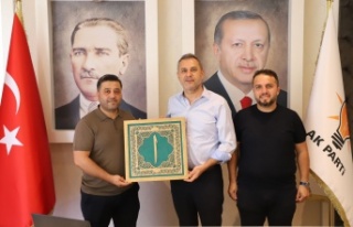 Başkan Tavlı'ya 'Hayırlı Olsun'...