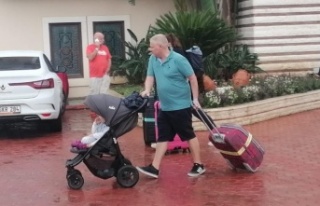 5 yıldızlı otelde korkutan yangın