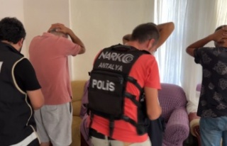 Alanya'da hava, kara ve deniz destekli dev uyuşturucu...