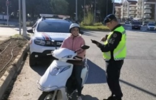 Alanya’da motosikletlere ceza yağdı!