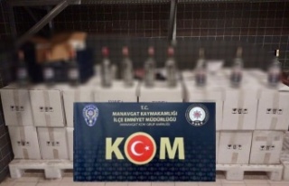 Bin litre sahte alkol ele geçirildi