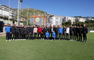 TFF ekibinden Alanyaspor'a ziyaret