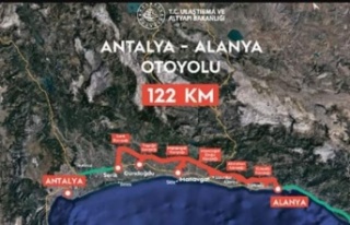 4 kez ertelenmişti! Antalya Alanya Otoyol projesi...
