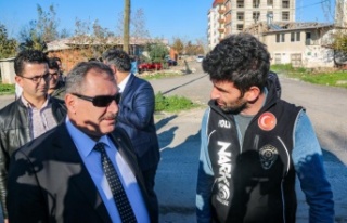 Emniyet müdürünün de katılımıyla 500 personelle...