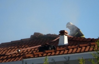 Manavgat Belediye Başkanı'nın evinin çatısındaki...