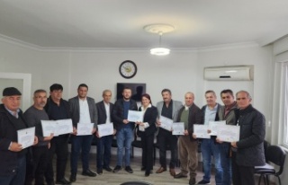 THK Alanya’dan muhtarlara belgeli teşekkür