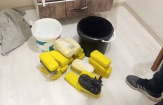 Uyuşturucu madde operasyonunda 15 kilogram eroin...