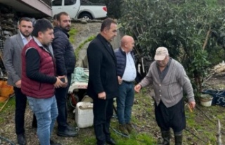 MHP Alanya'dan selden zarar gören üreticilere...