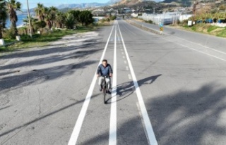 Alanya-Gazipaşa arasına 13 kilometrelik yeni bisiklet...