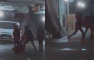 Alanya Konaklı’da şiddet: Tekmelerle vurdular