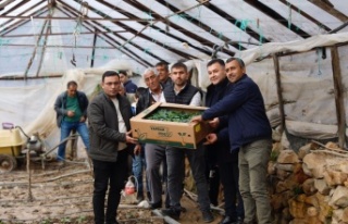 Başkan Yücel'den selden zarar gören üreticilere...