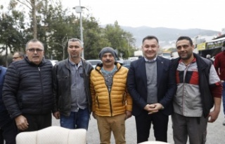 Başkan Yücel sanayi esnafının konuğu oldu