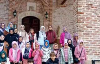 Kur’an kursu öğrencileri Alanya Kalesi’ni gezdi