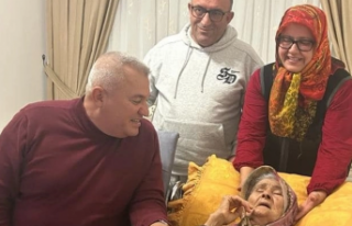 Mehmet Şahin’den Ayşe teyzeye ziyaret