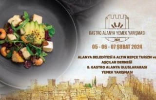 8. Gastro Alanya Uluslararası Yemek Yarışması...
