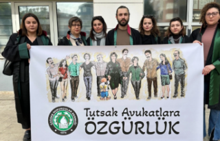 Alanya Adliyesi önünde gözaltı protestosu