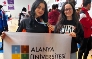 Alanya Üniversitesi öğrencisi bronz madalya kazandı