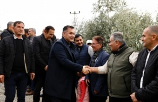 Başkan Yücel'e kırsaldan büyük destek