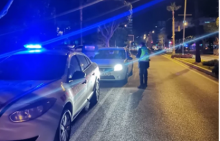 Bir günde 14 araç men edildi