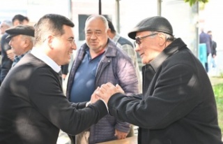 Tütüncü’ye Finike’de coşkulu karşılama