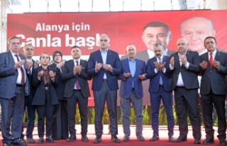 Yücel: 'Alanya'ya hizmetin dahası var'