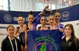 Alanya Toros Cimnastik Türkiye ikincisi