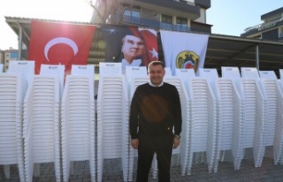 Alanya Belediyesi’nden mahallelere 1800 masa ve...