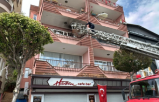 Alanya’da apartman yangını panik yarattı