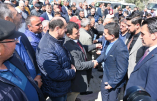 Tütüncü, Korkuteli ve Elmalı köylerini ziyaret...